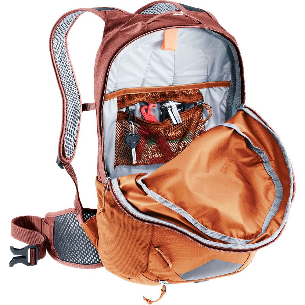 deuter Race 16l Bike Rucksack Damen chestnut redwood