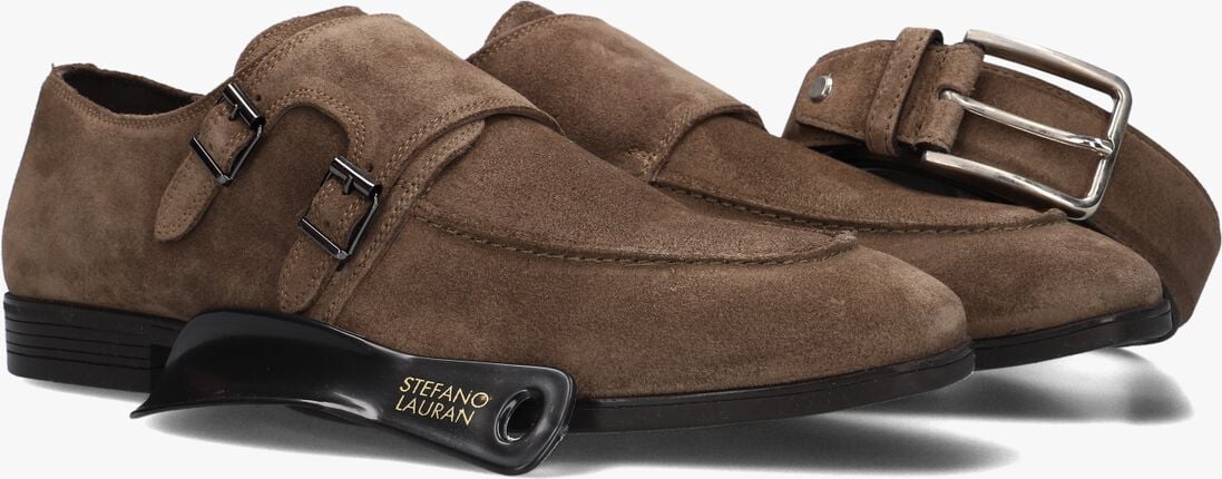 taupe stefano lauran nette schoenen 84705