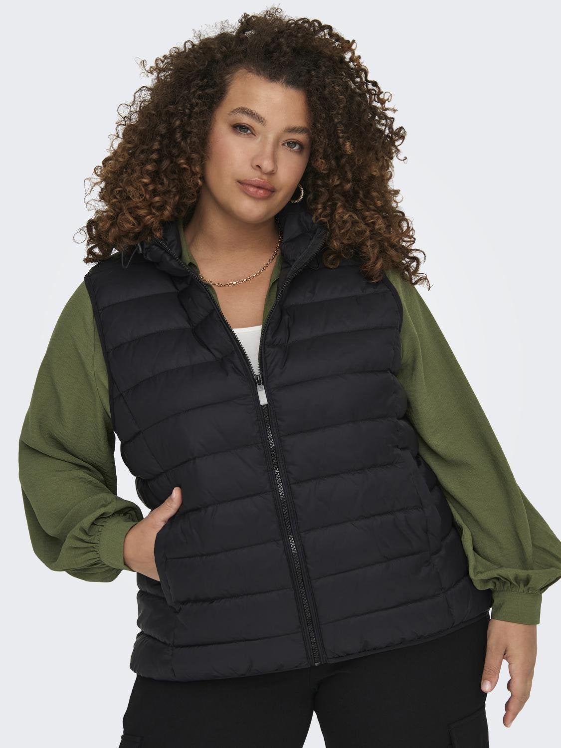 CARNEW Steppweste Black