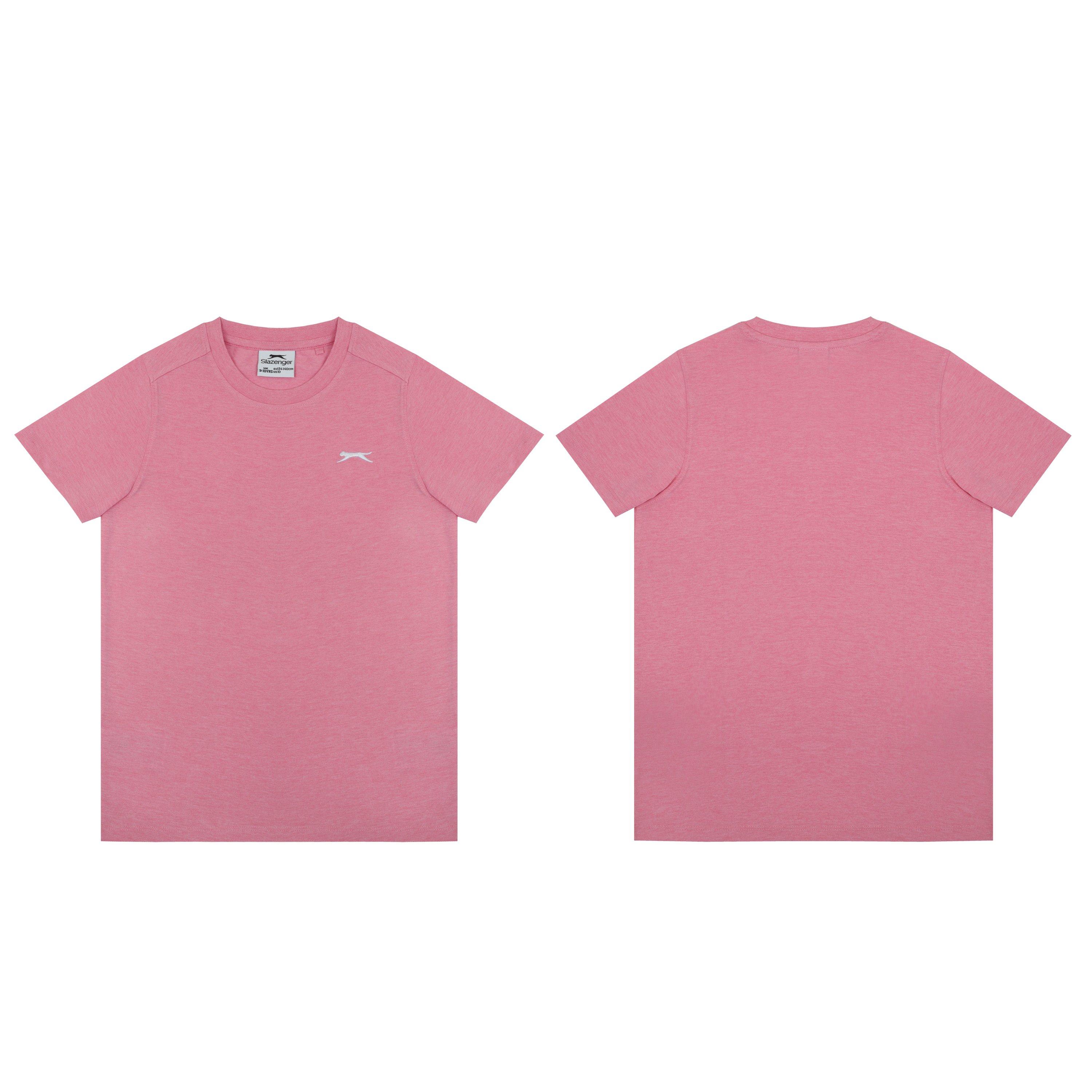 Slazenger Junior Boys Plain Tee shirt