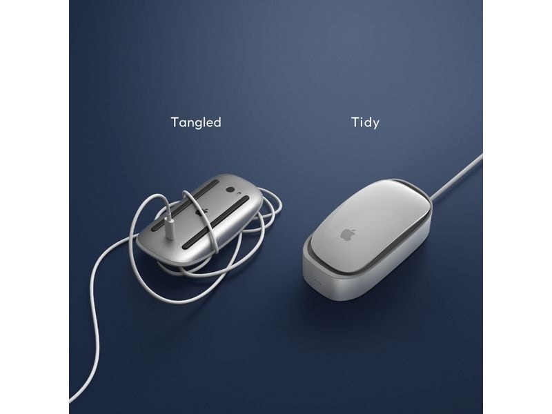 Uniq Keycap Set Nova Apple Magic Ladestation für die Magic Mouse mit integriertem, verstecktem Kabelschlitz