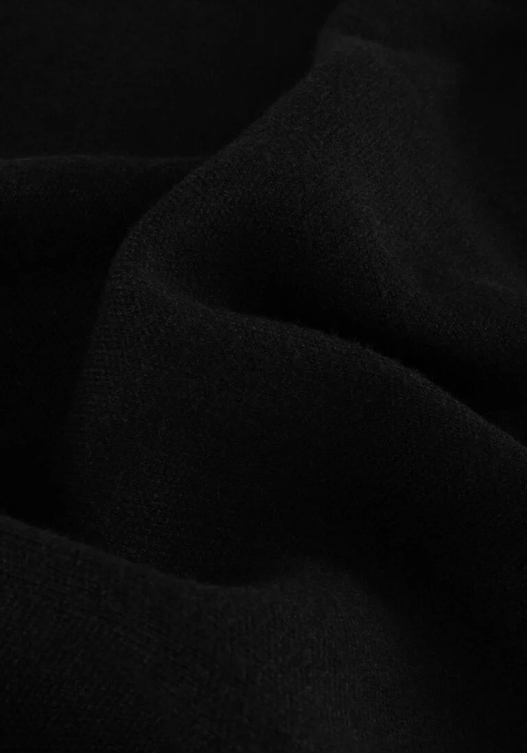 MINUS zwarte minus coltrui lupi high neck knit pullover
