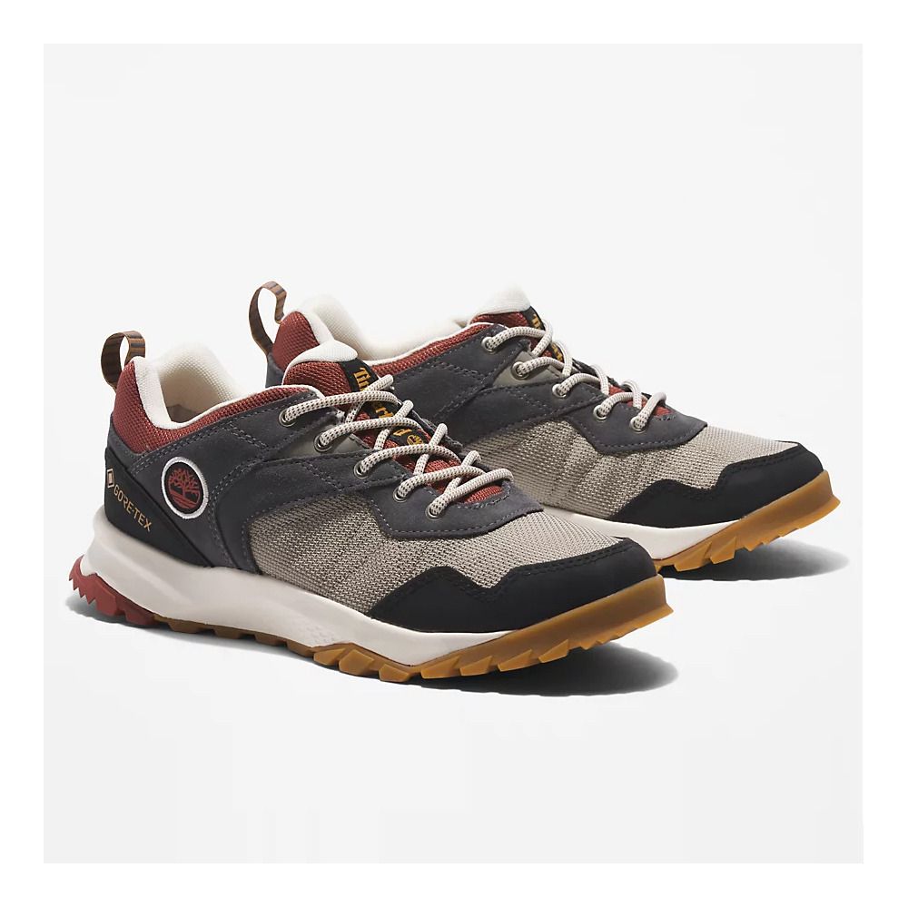 Timberland LINCOLN PEAK GORE-TEX - Chaussures d'approche Femme grey mesh wgrey lthr
