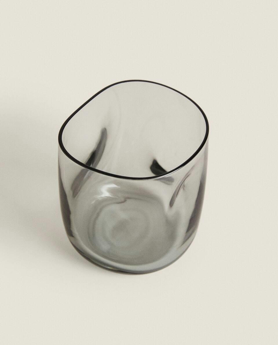 COPO DE VIDRO IRREGULAR