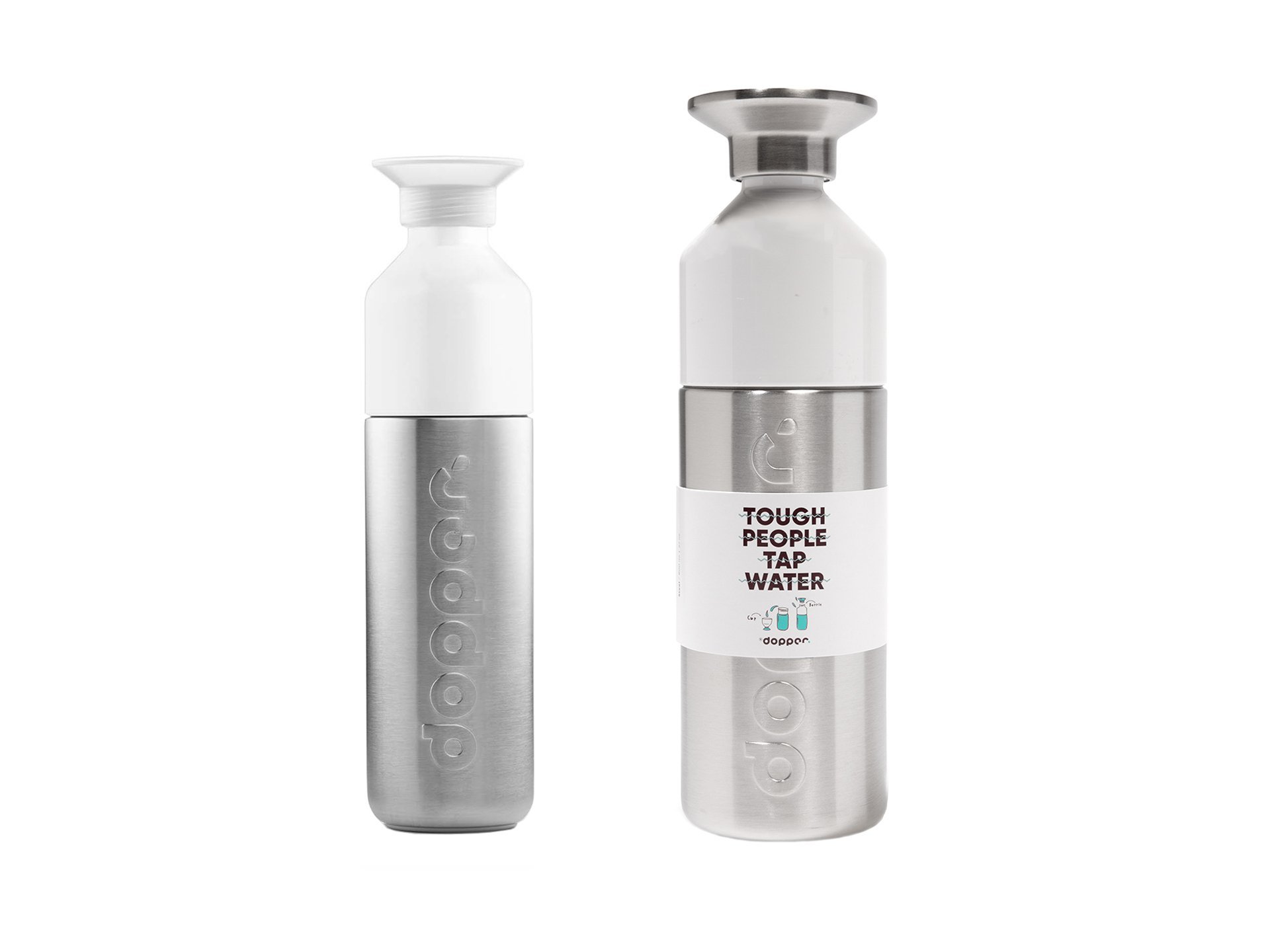 Dopper Trinkflasche Steel