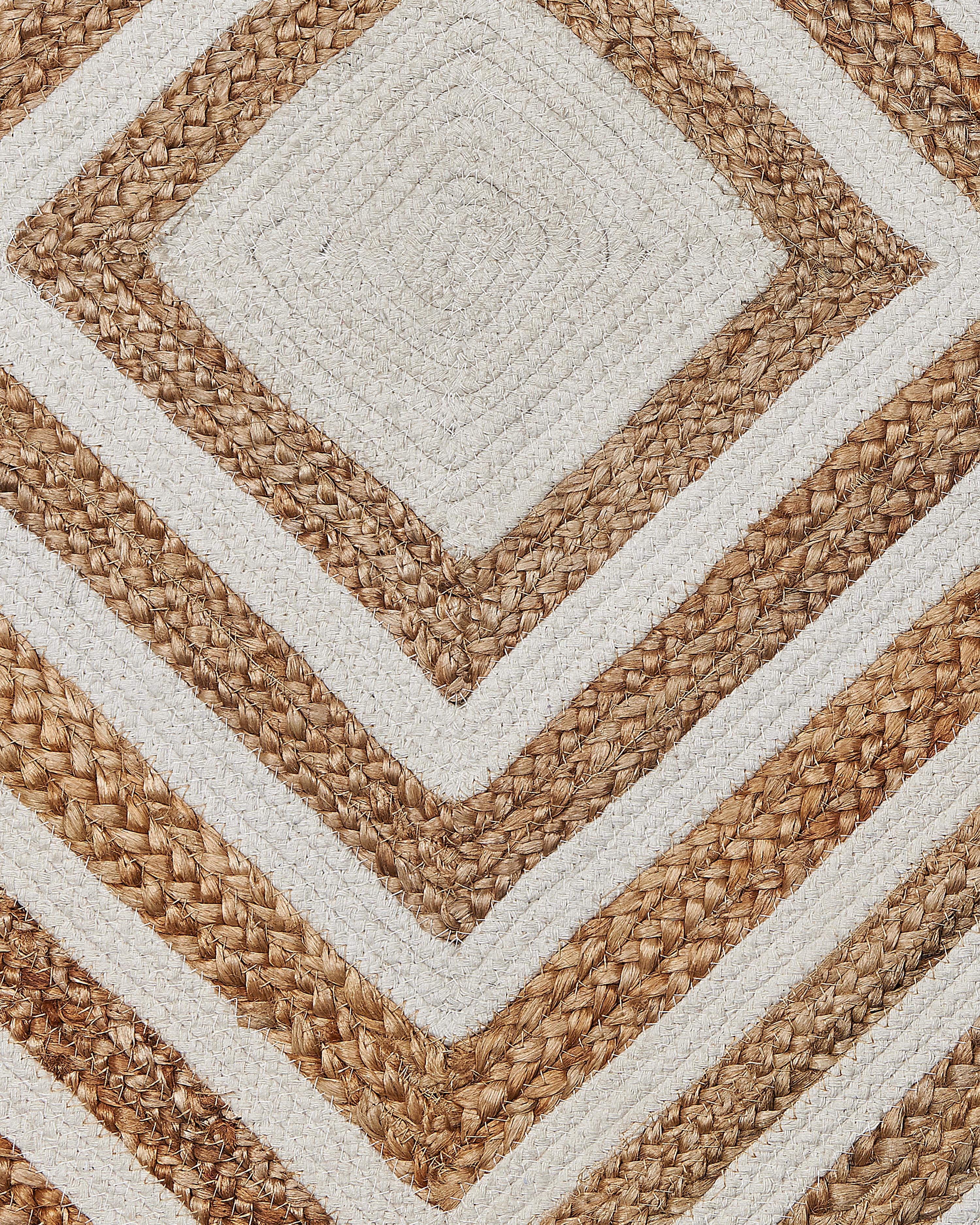 Vloerkleed PIRLI Beige 140 x 200 cm Jute