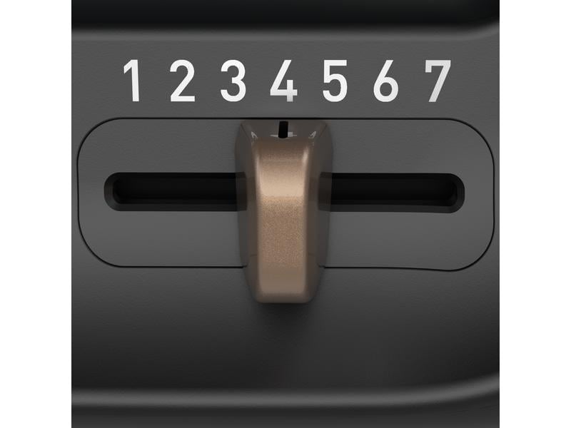 Tefal Toaster Includeo Schwarz Zwei-Schlitz-Toaster