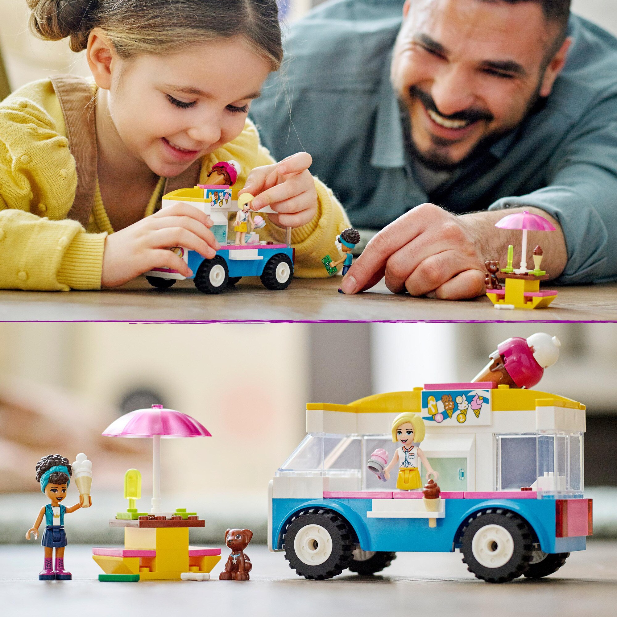 LEGO Konstruktionsspielzeug Friends Eiswagen