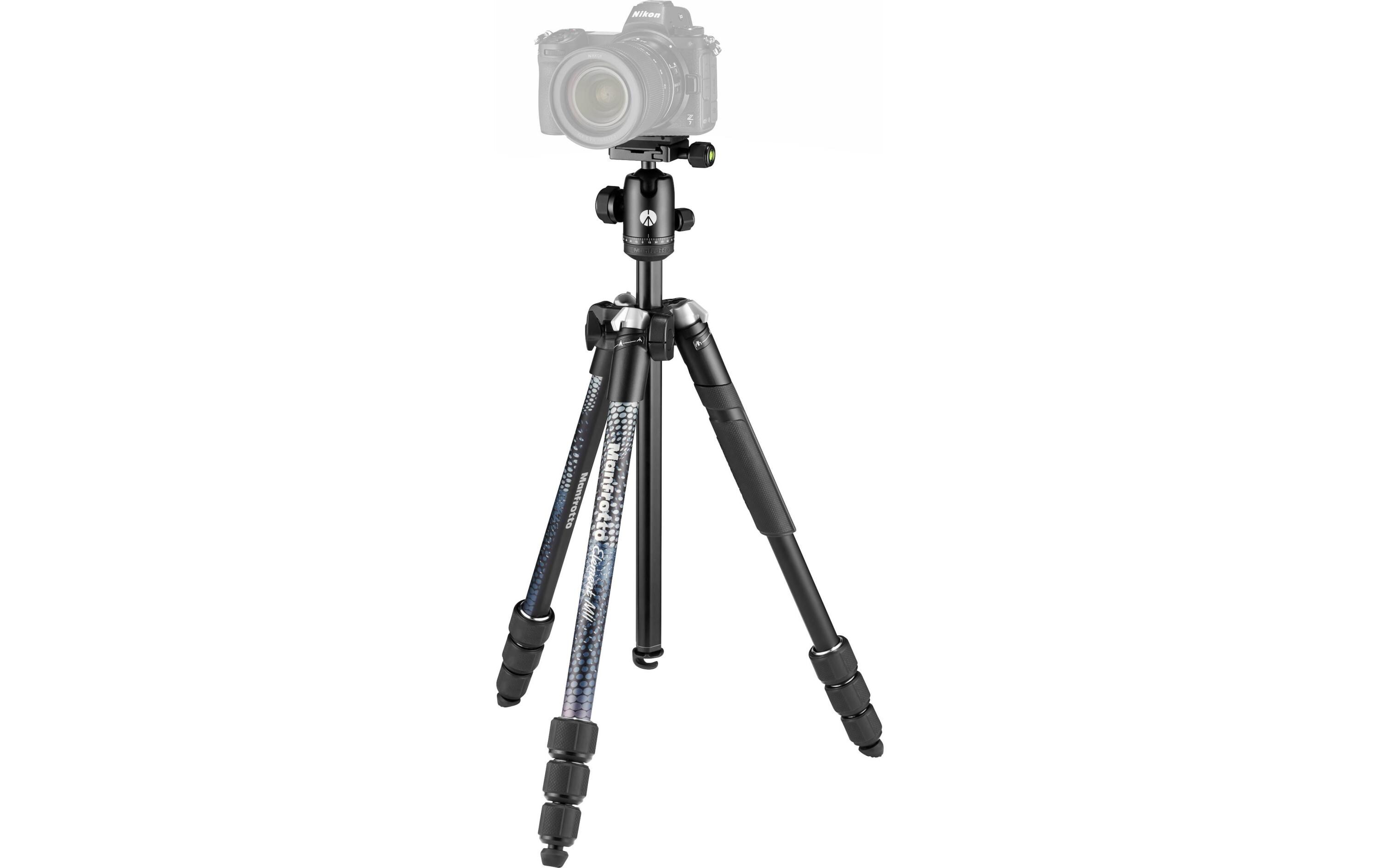 Stativ Element MII Traveler Aluminium – Schwarz<br>Perfekt geeignet für Hobbyfotografen