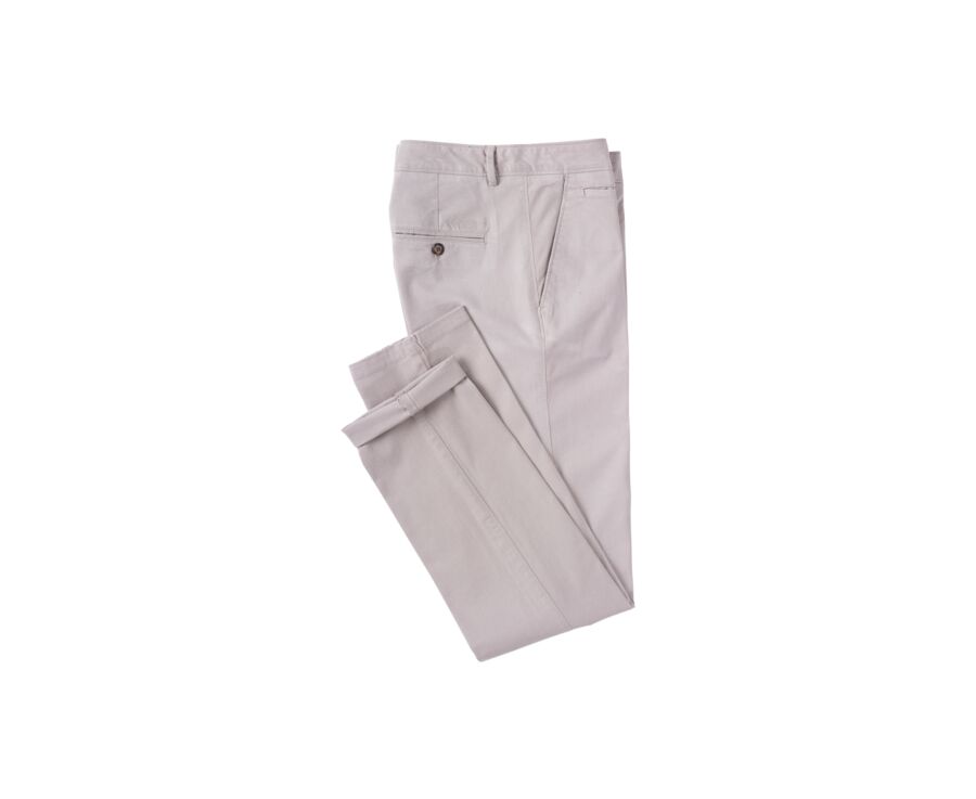 Pantalon chino homme Greige Foncé - KYRK