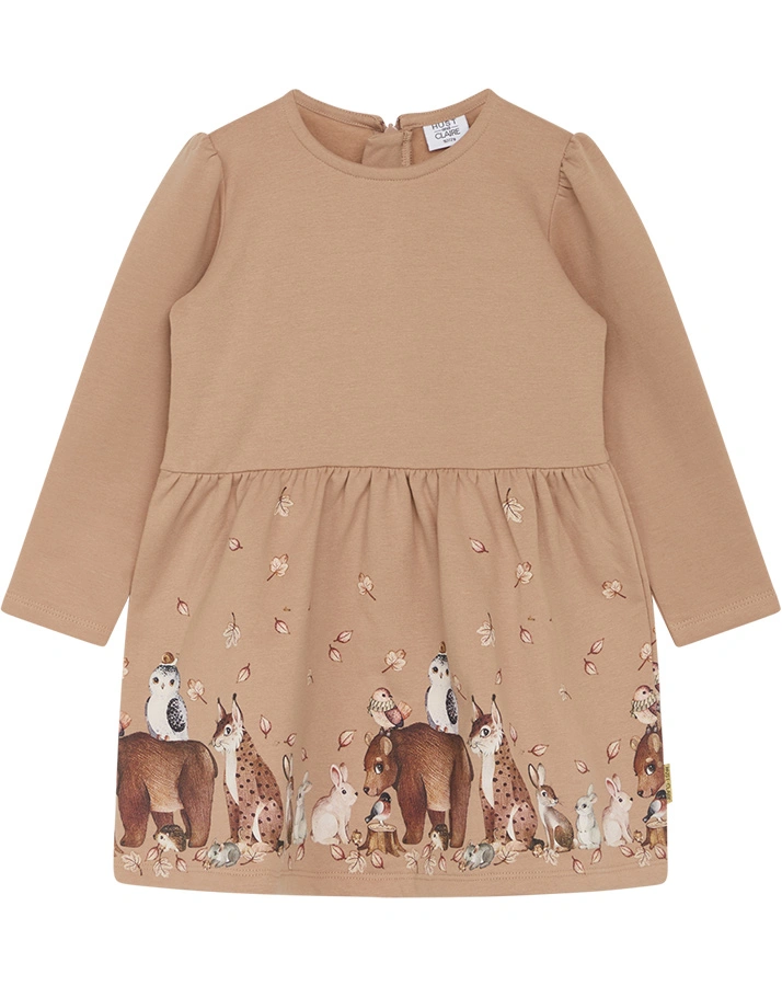 Langarm-Kleid KAMINA in café rose