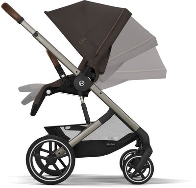 Cybex BALIOS S Lux Sportsvogn, Taupe/Chocolate Brown
