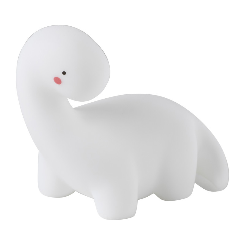 Dino lamp LED - wit - 13,3x8x11,5 cm