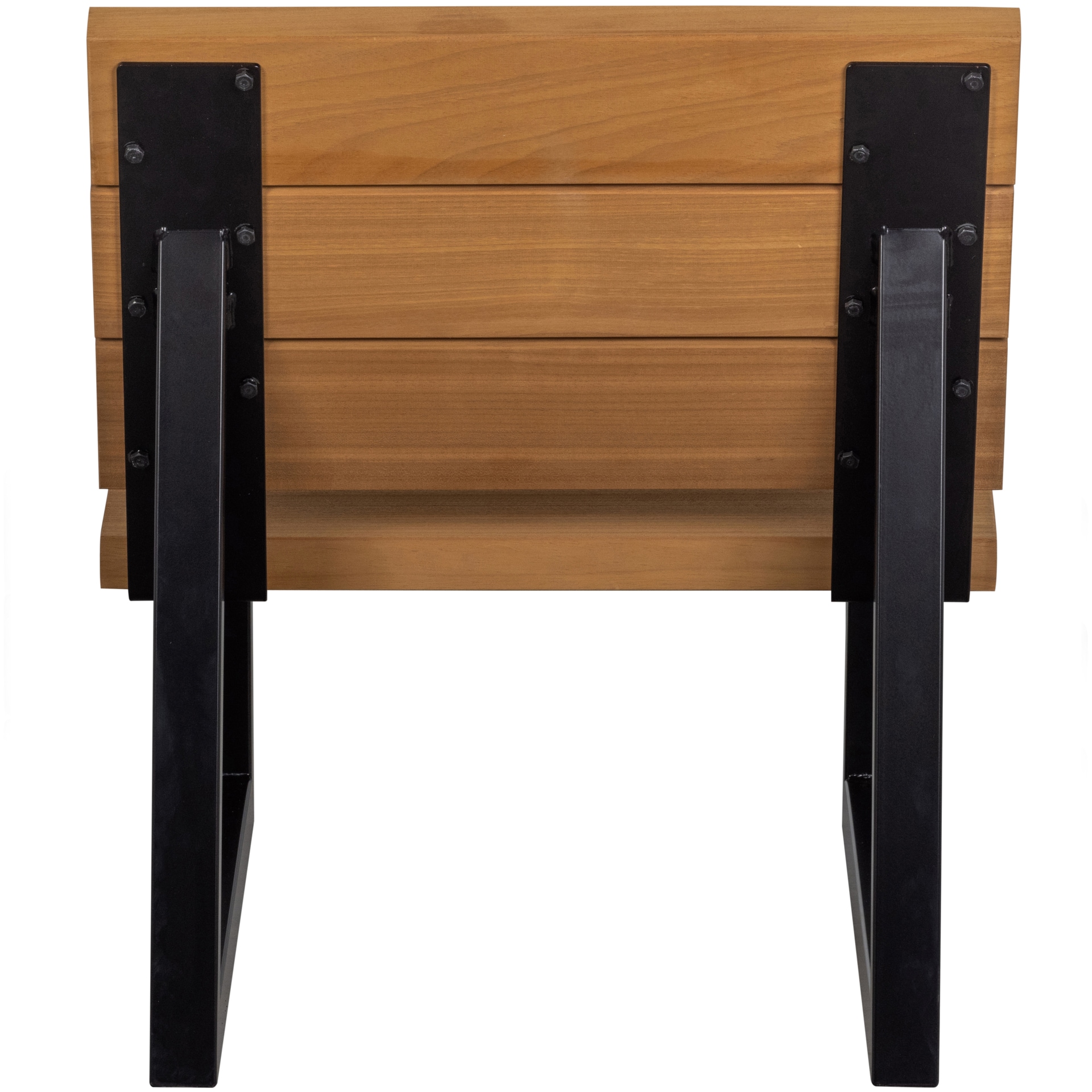 Gartenstuhl BANCO 68 cm schwarz /Holz