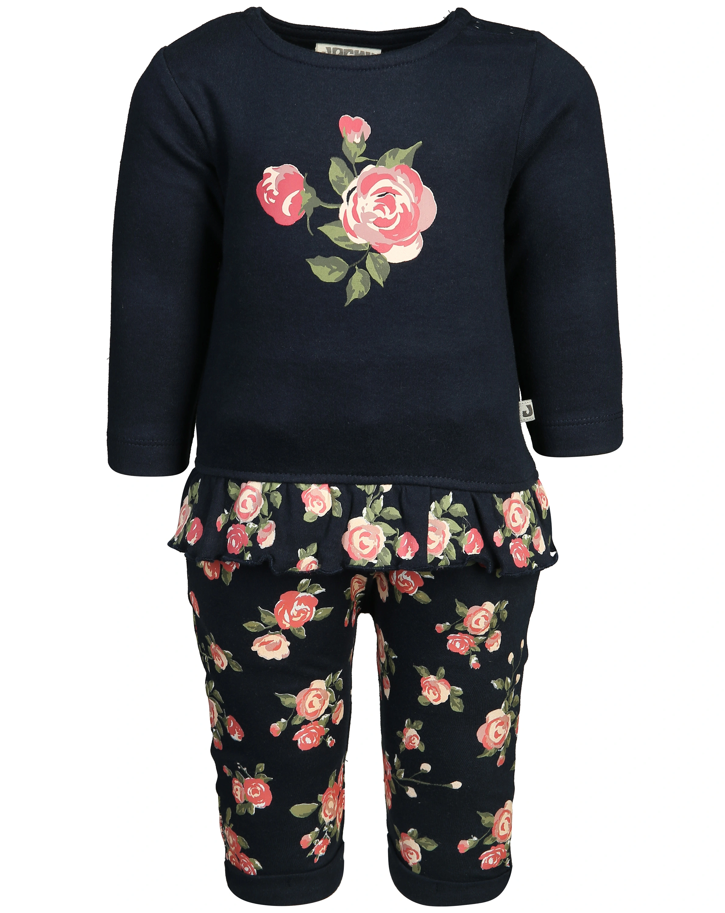 Langarmshirt ROSE mit Hose in dunkelblau