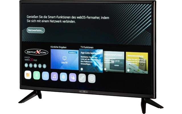 Reflexion LED Smart TV webOS LED24IBT 24 Zoll mit DVB-S2/C/T2 HD Tuner mit Bluetooth