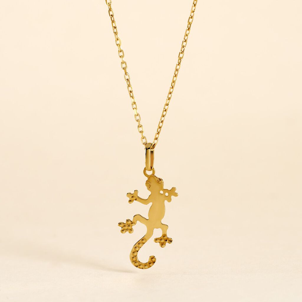 Pendentif Salamandre Or Jaune