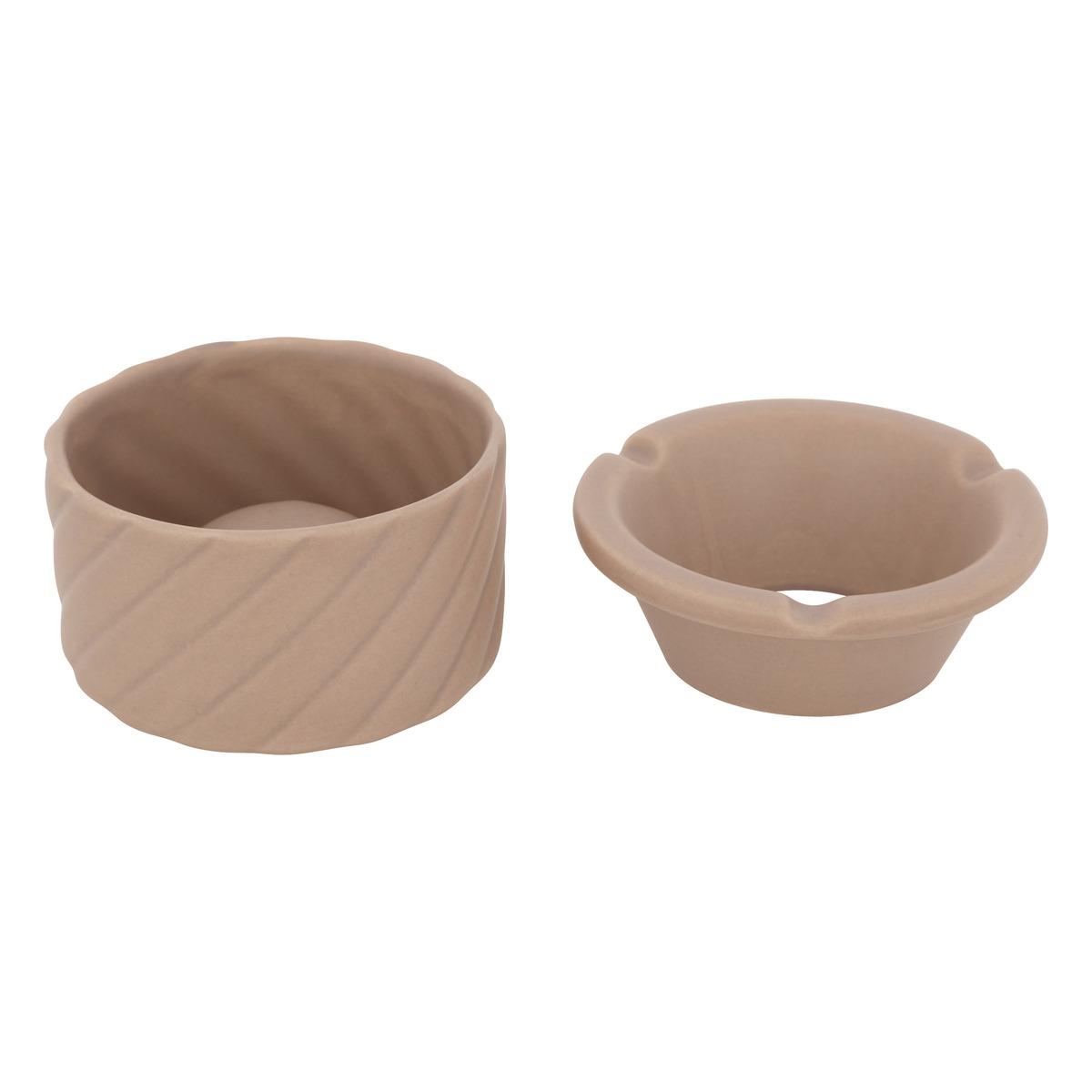 CENDRIER CERAMIQUE BLISS D.10.5CM