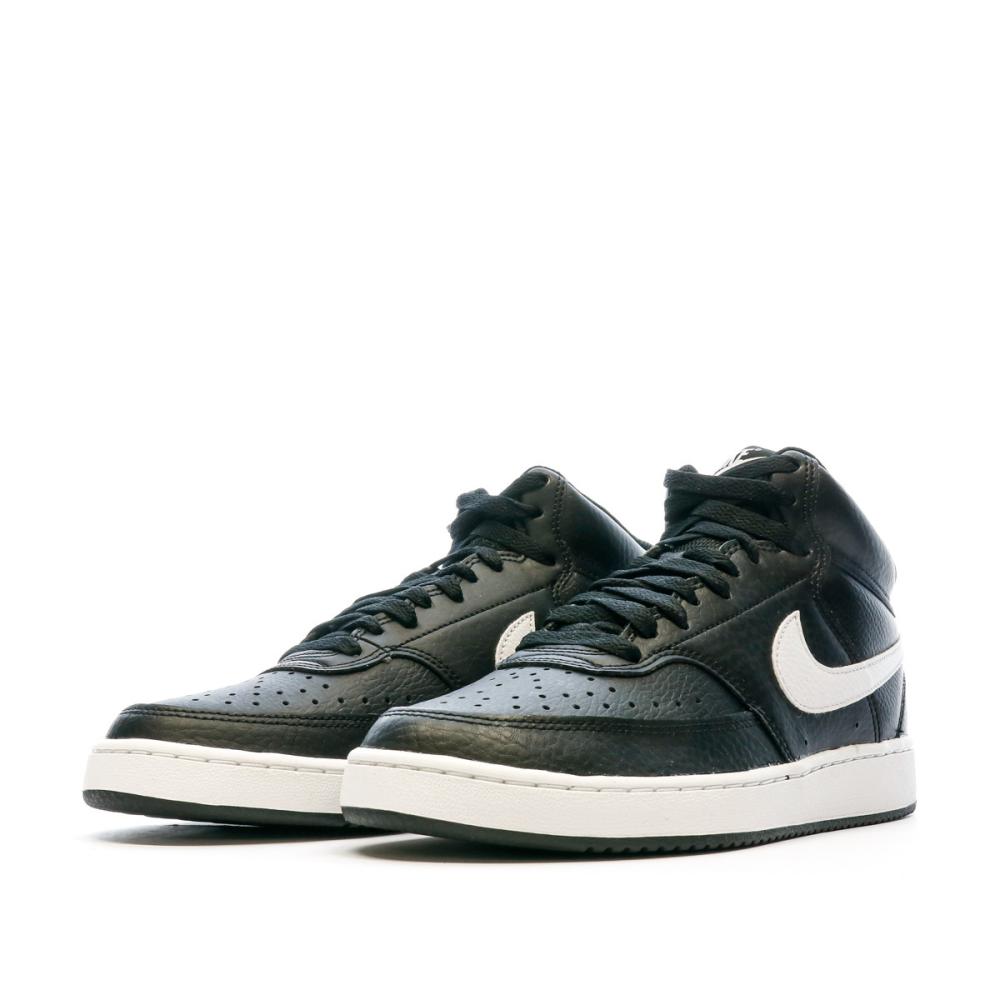 Nike Baskets Noir Homme Nike Court Vision Mid