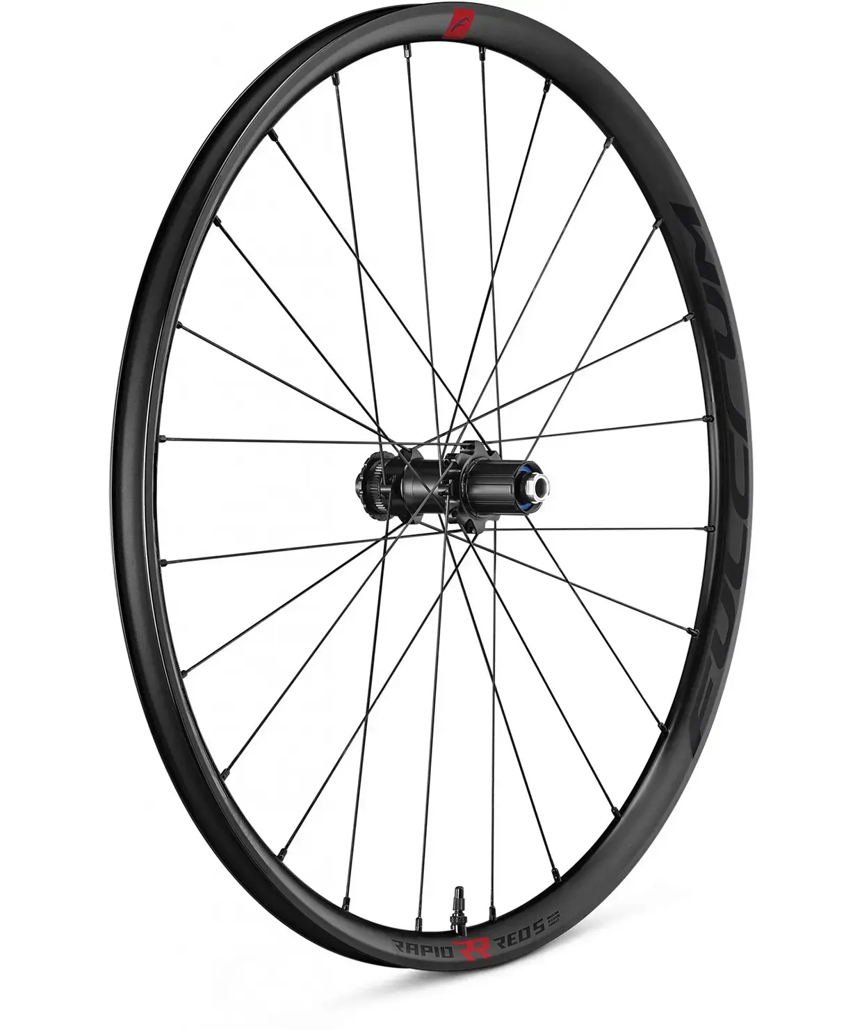 Fulcrum Rapid Red 5 Alu Disc 650B Gravel Wielset Zwart