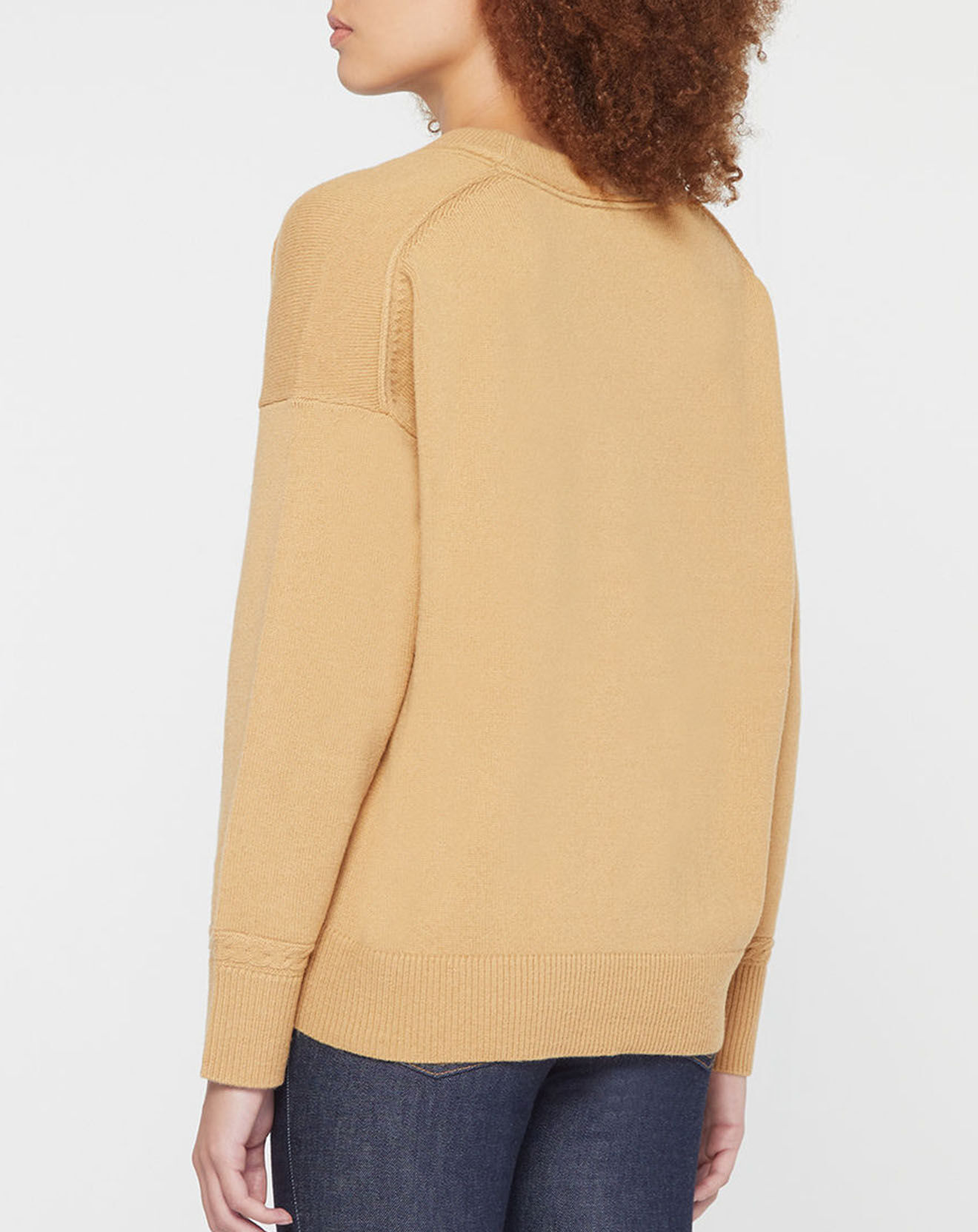 Tommy Hilfiger Pull en Laine mélangée Blend camel