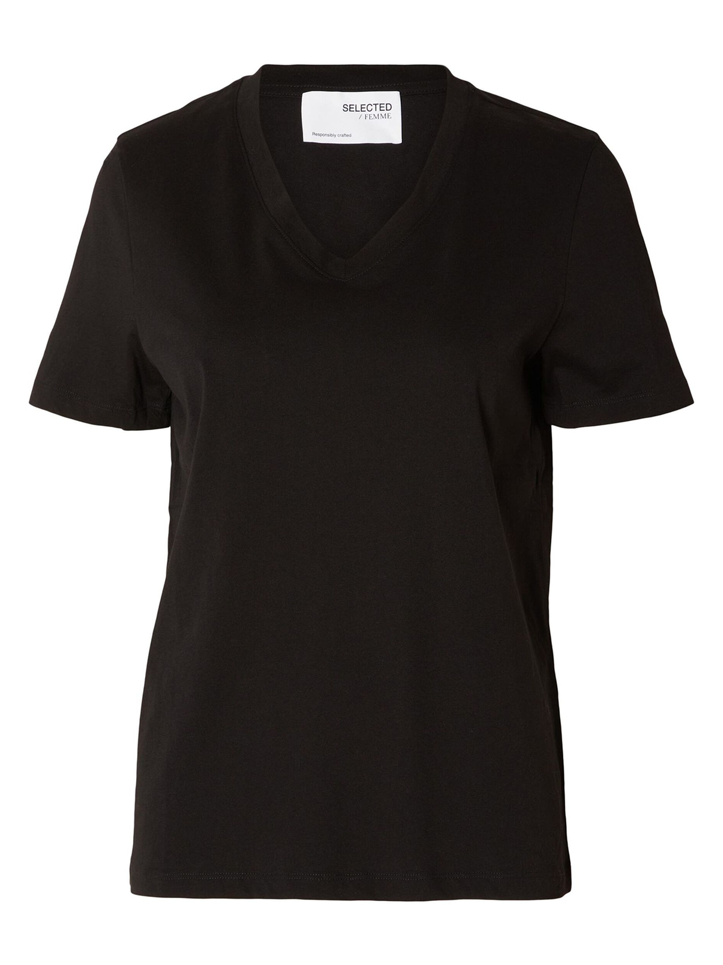 Essential Short Sleeve V-Neck Tee