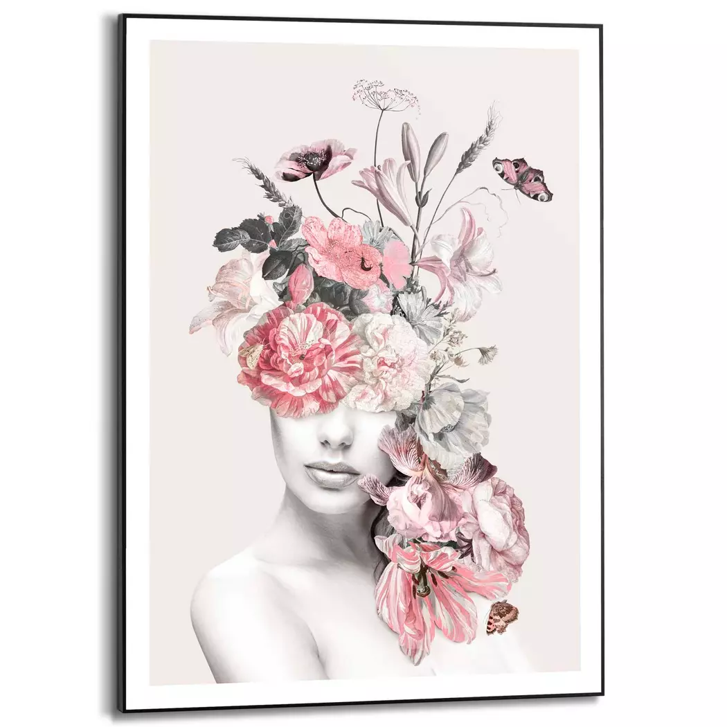 Wandbild 50 x 70 cm Floral Lady Sweet