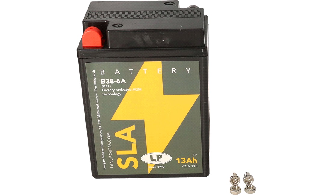 Batteri LP 6V-13Ah AGM, CZ 180 80-94