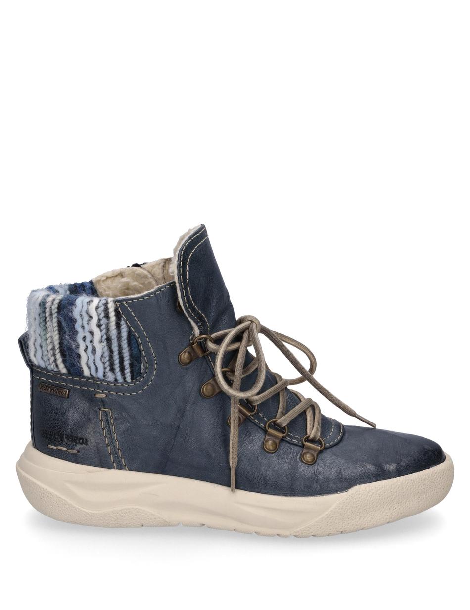 Stiefelette Alina 53, azur-kombi