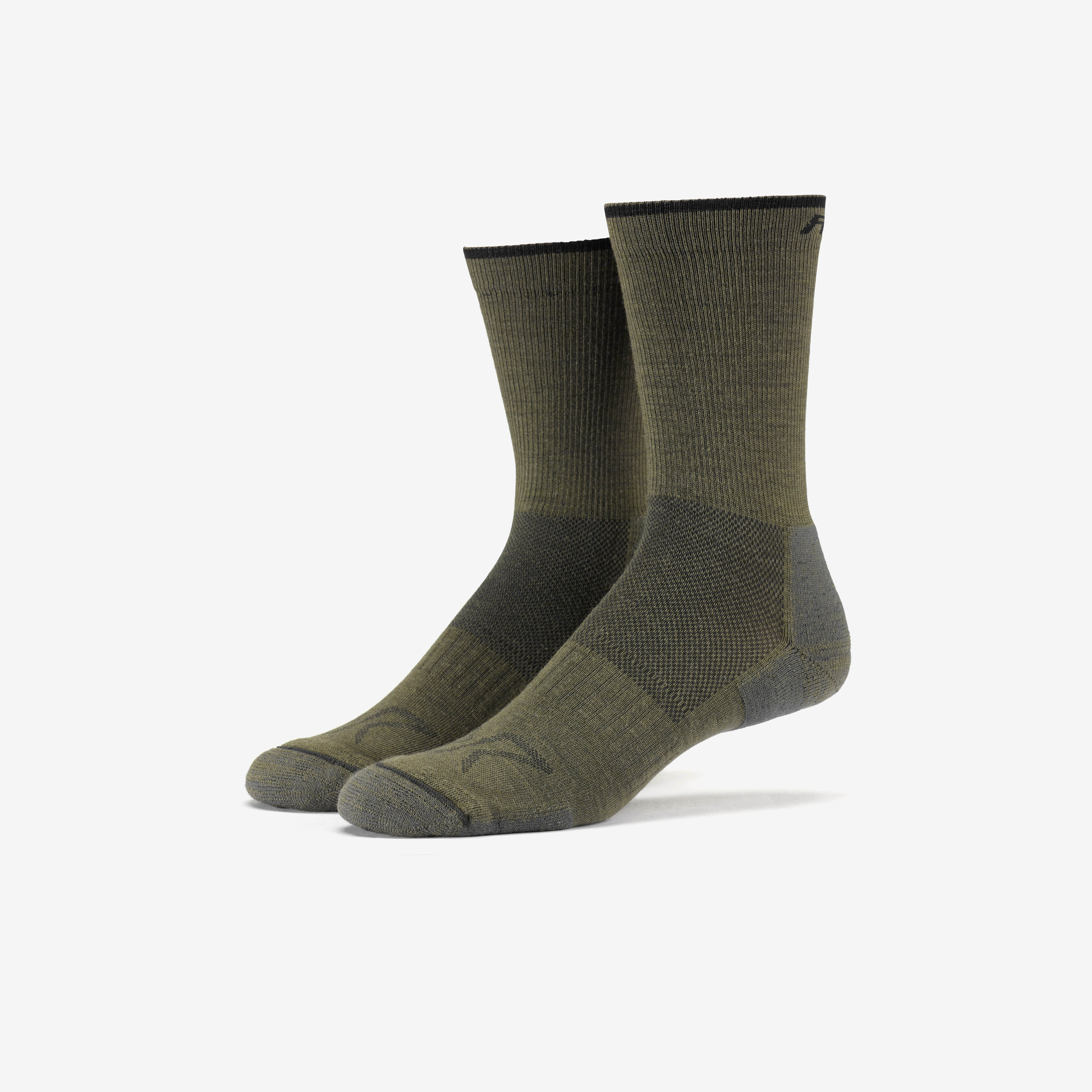 2 In 1 Wander Sock Herre Dark Olive