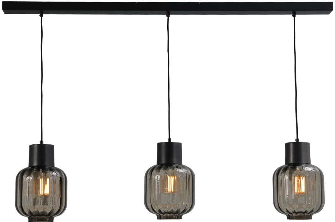 Hanglamp | 2161-05-05-20-130-3 Lett Rib B130 x D20 cm