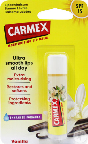 Carmex Baume Lèvres IP15 Vanille Stick 4,25g