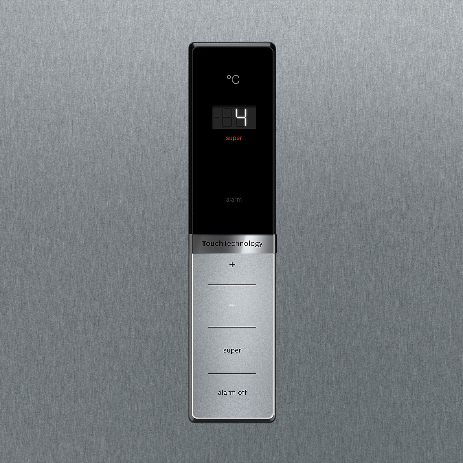 BOSCH Stand-Kühlschrank KSV36BIEP - Edelstahl - E