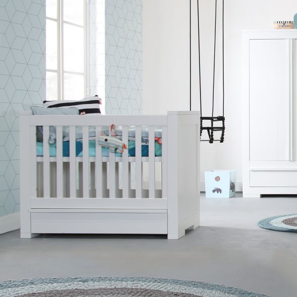 Kidsmill Bretagne Babybed Wit 70 x 140 cm