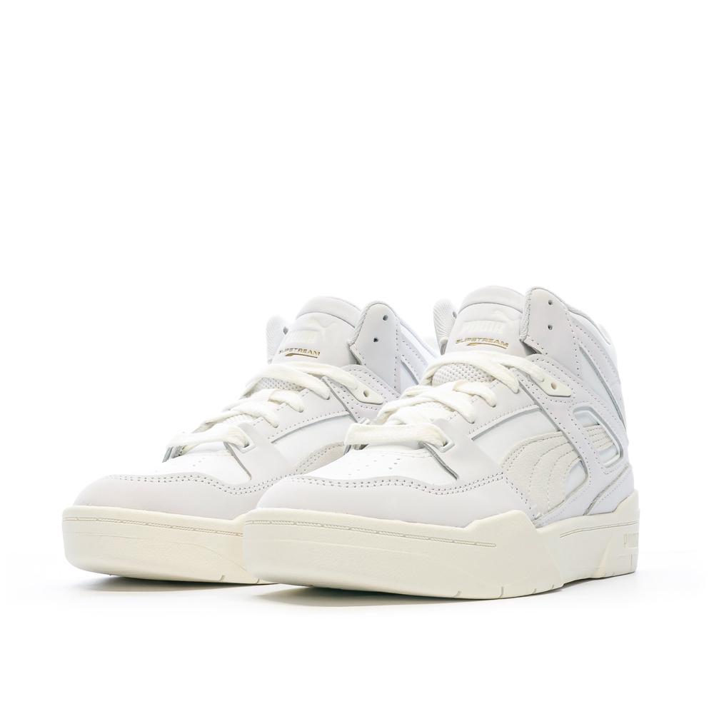 Puma Baskets Blanc/Gris Garçon Puma Slipstream