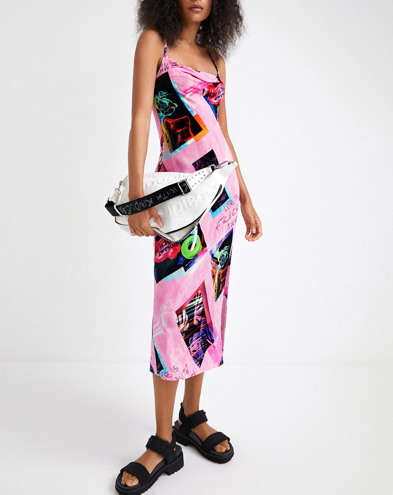 Desigual Robe Hildie rose