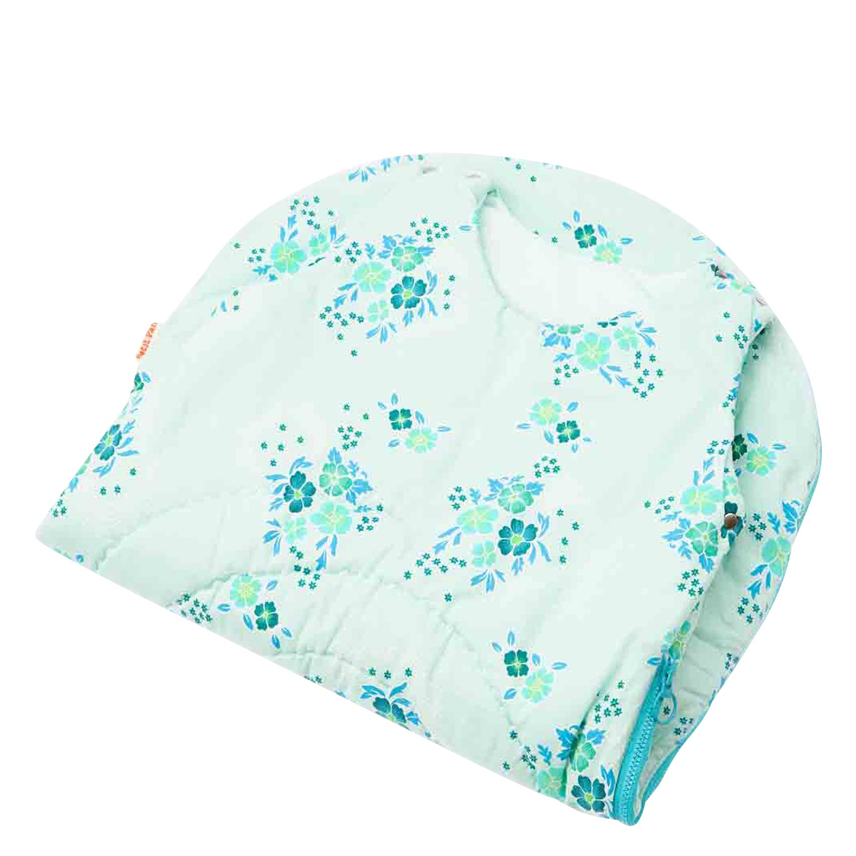 Gigoteuse imprimé fleuri en coton| Bleu