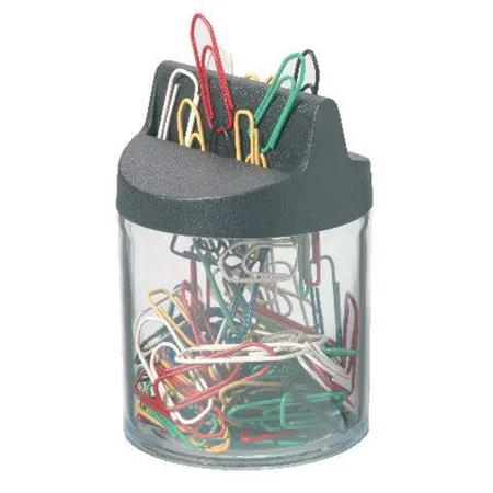 Durable Klammernspender mit Magnet, aus Acryl