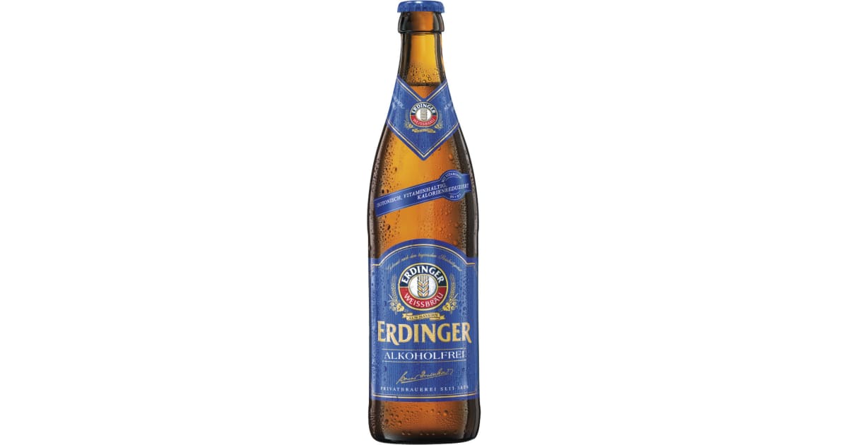 ERDINGER Alkoholfrei 0,5 Liter (Mehrweg)