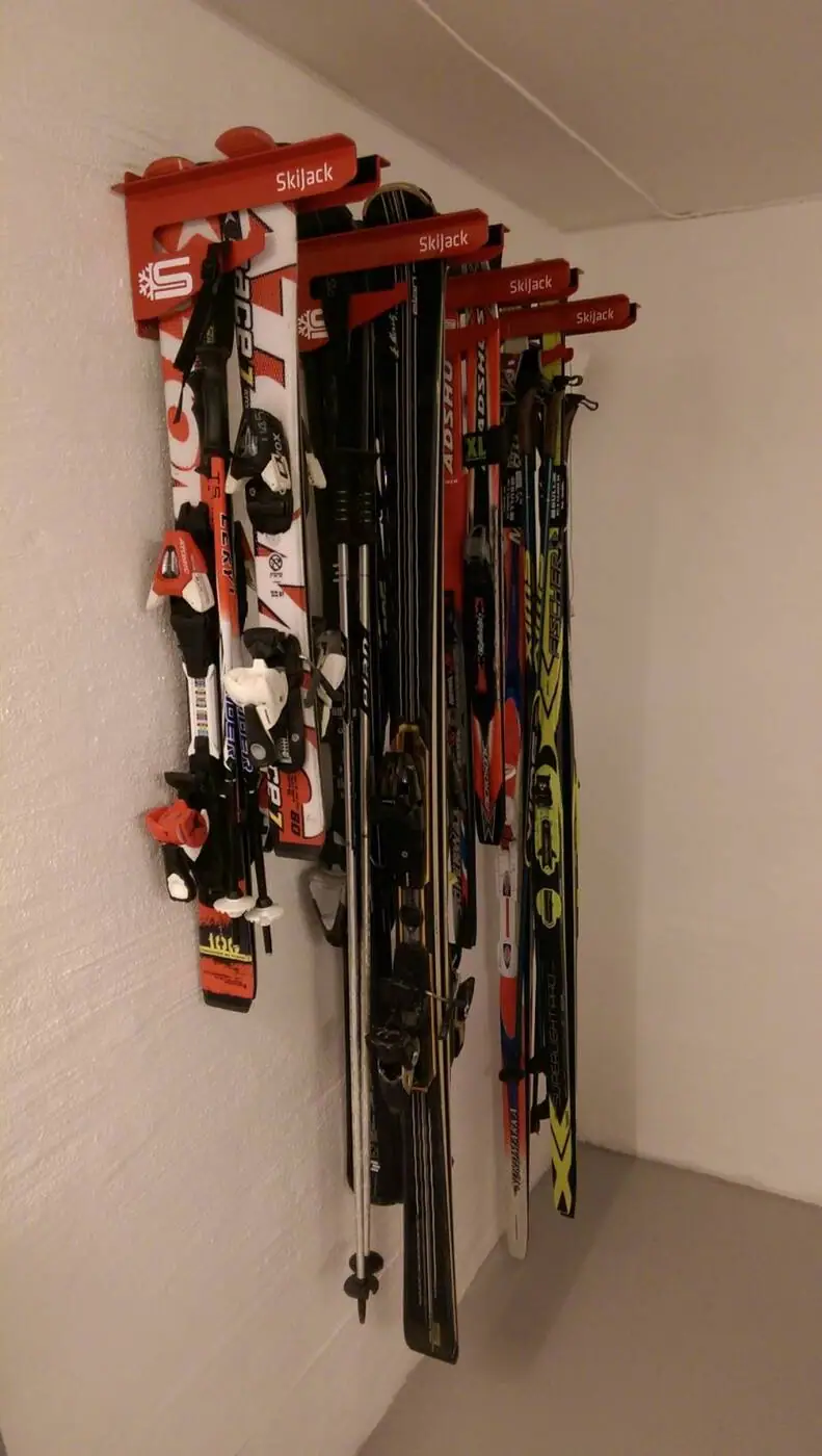 Skijack Wall Ski Og Snowboard Hanger - Alpinski | SkatePro