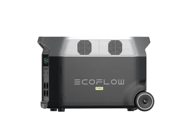 EcoFlow Delta Pro - Transportabel strømstation - AC 220-240 V - litiumjernfosfat - 3600 Wh - Wi-Fi, Bluetooth - output-stikforbindelser: 14