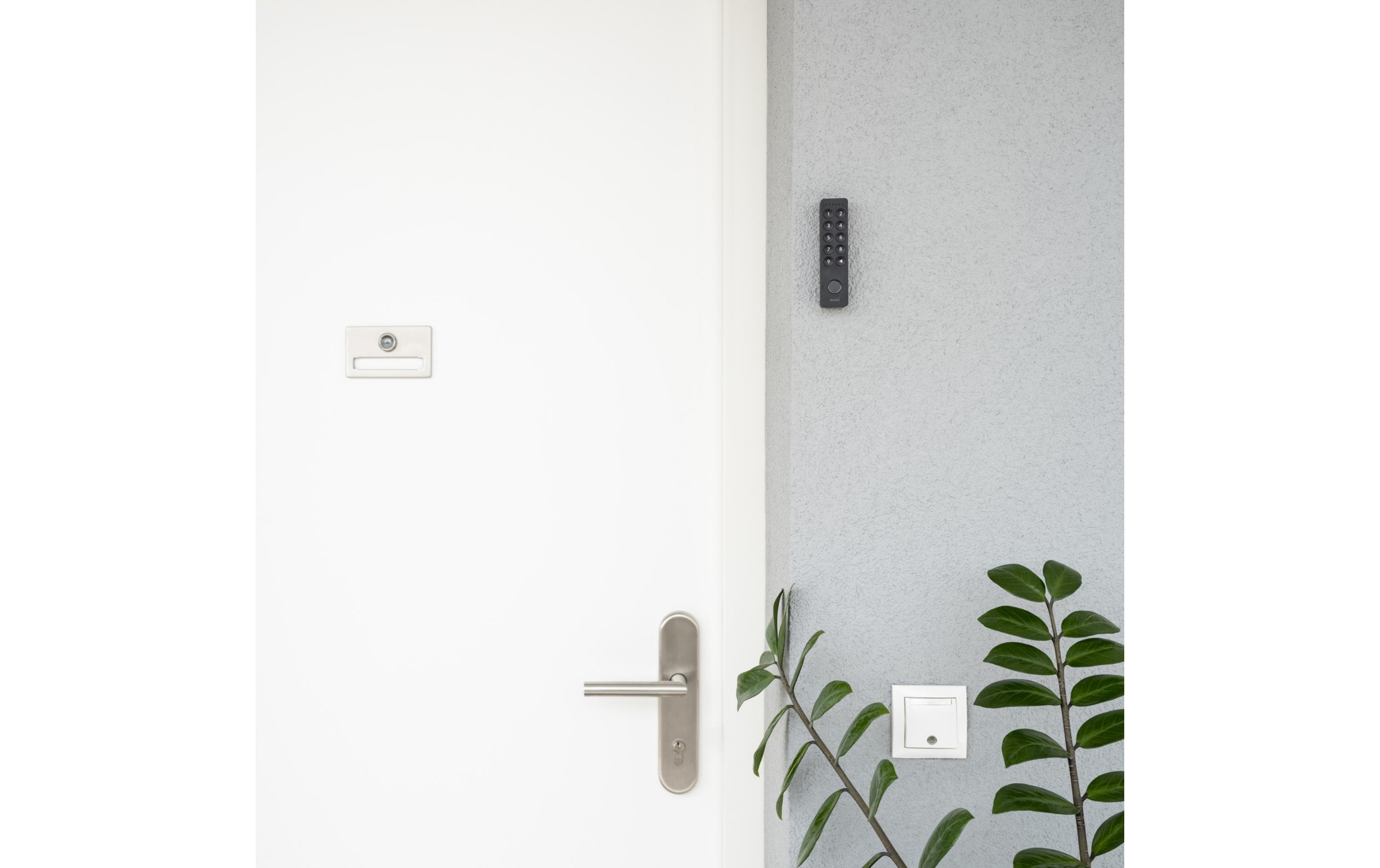 Multireader Keypad 2 mit Fingerprint<br>Nuki Smartlock Erweiterung mit Fingerabdruck Scanner