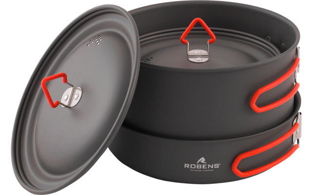 Robens Basecamp Pro Ceramic Kochset XL 3-tlg.