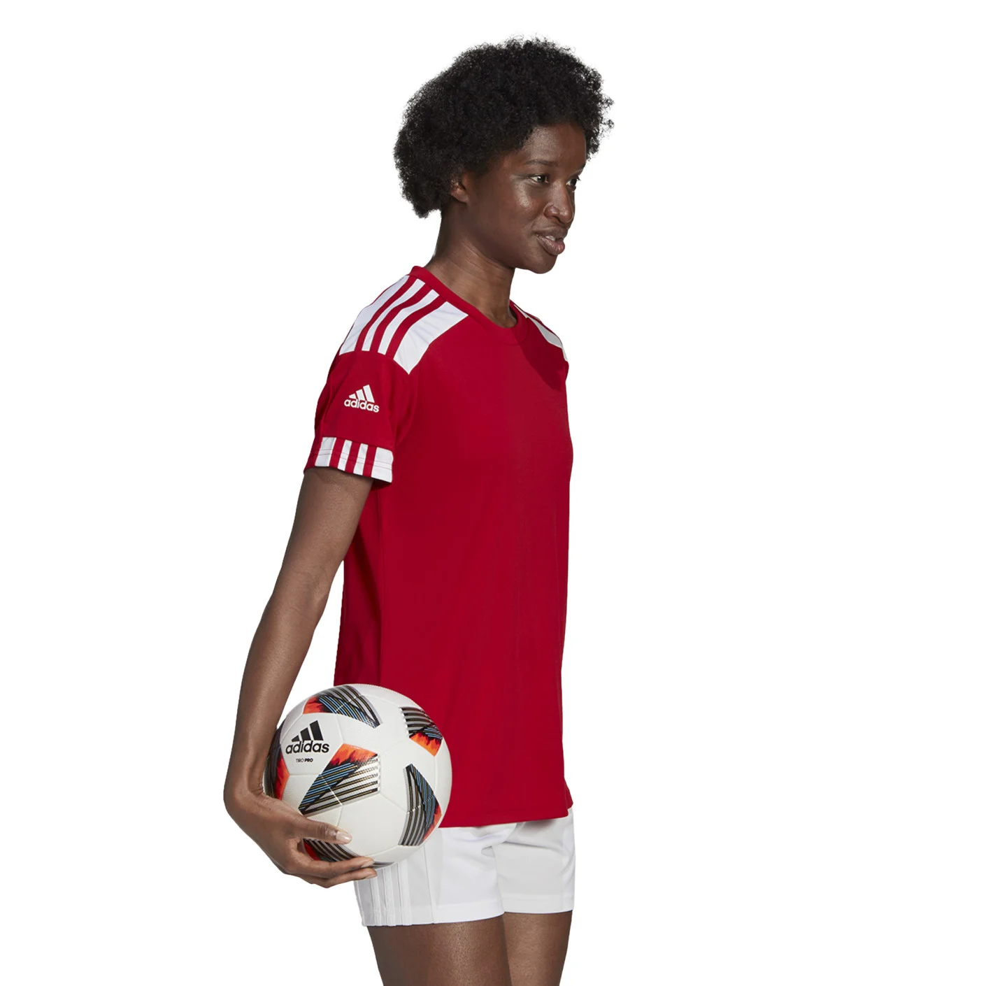 Adidas Squadra 21 Voetbalshirt Dames Rood Wit