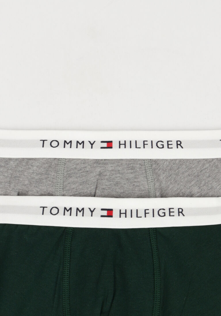 TOMMY HILFIGER UNDERWEAR grijze tommy hilfiger underwear boxershort 2p trunk boxer th