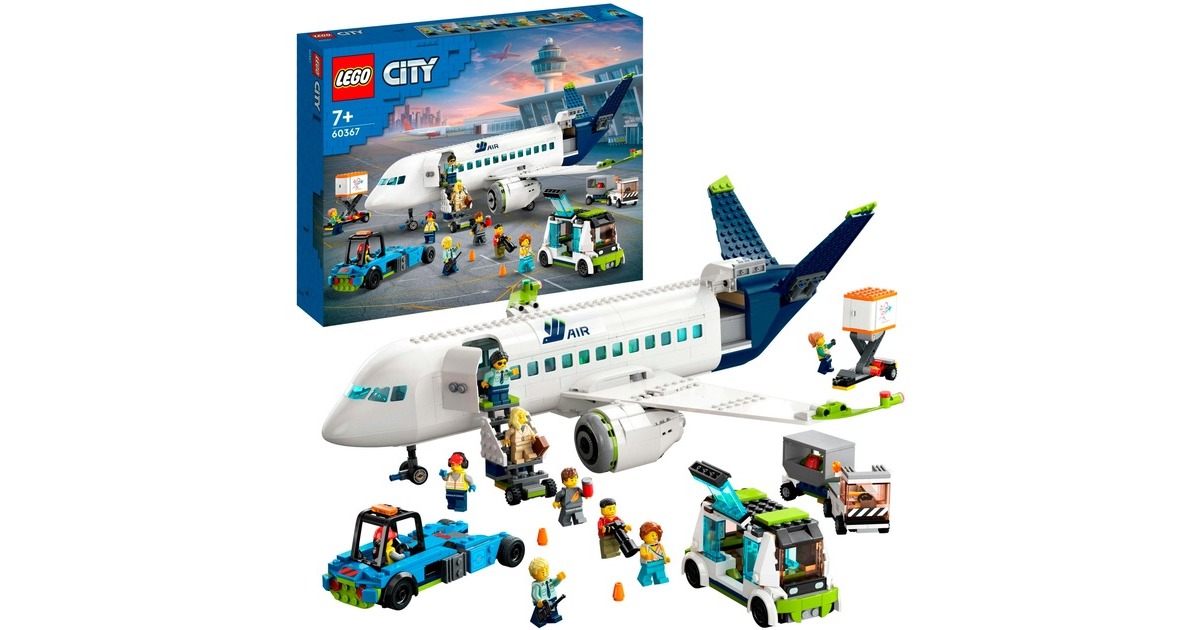 LEGOCity - Passagiersvliegtuig Constructiespeelgoed  (60367)