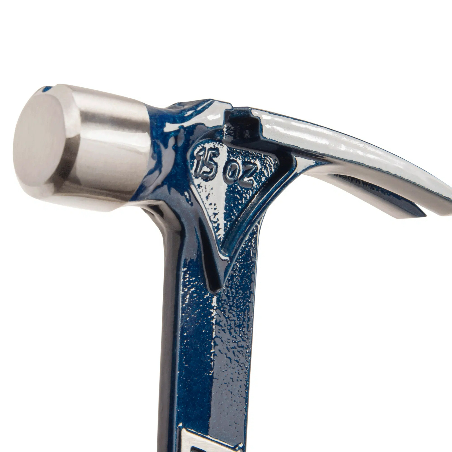 Estwing rechte klauwhamer Ultra - vinyl blauwe handgreep - 530 gram kopgewicht