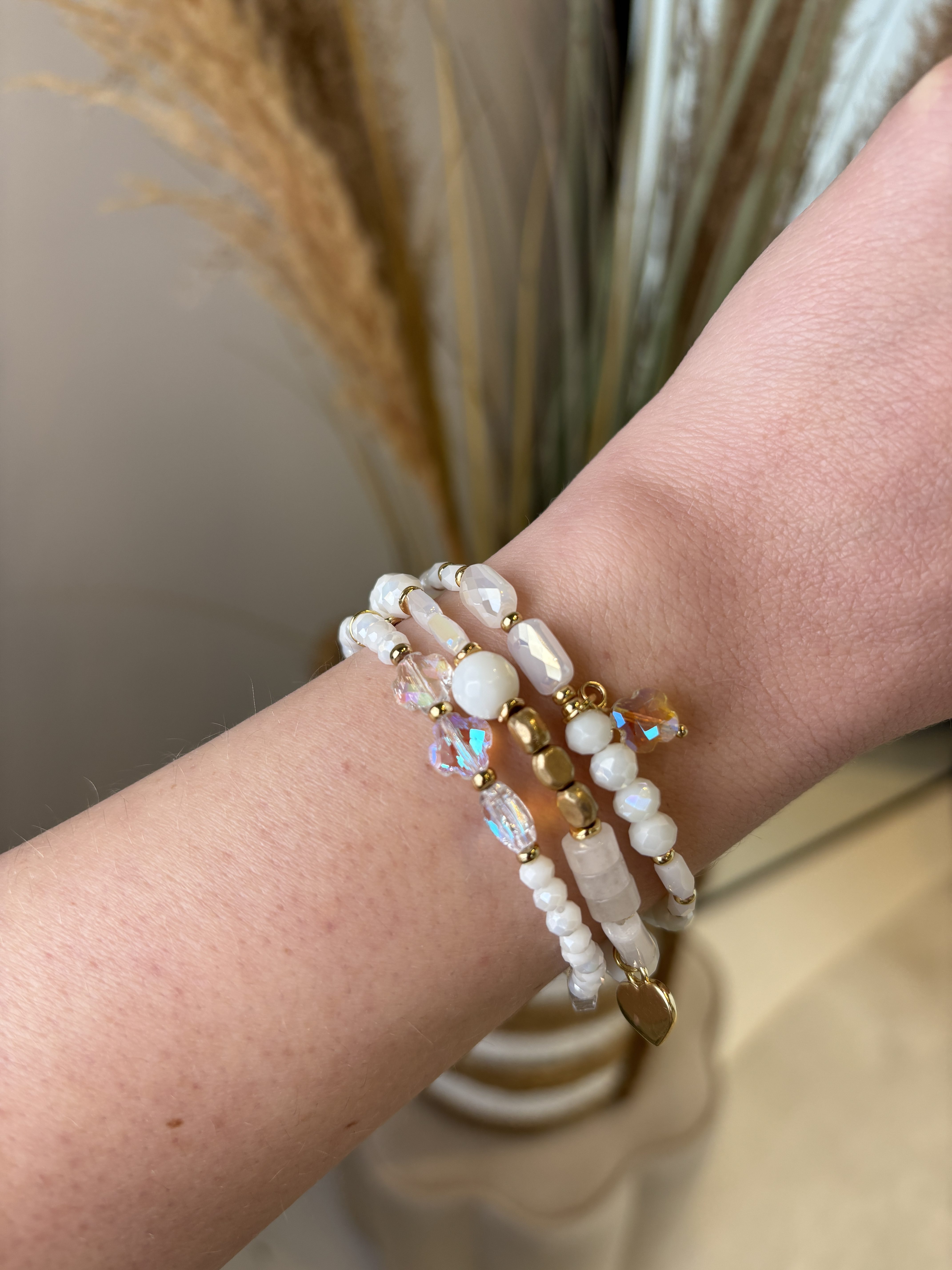 Armbanden Set Wit