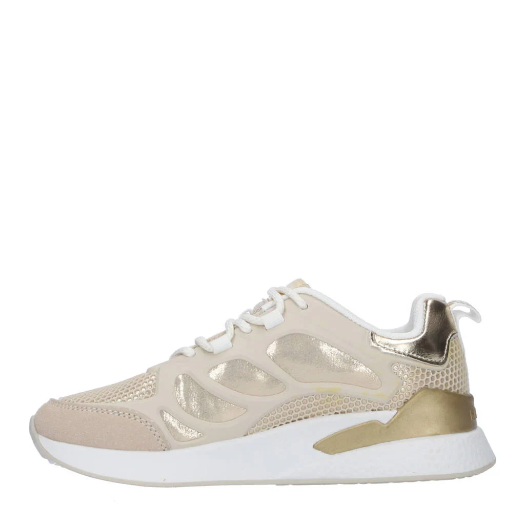 REPLAY Maze Jrsneakers beige/goud