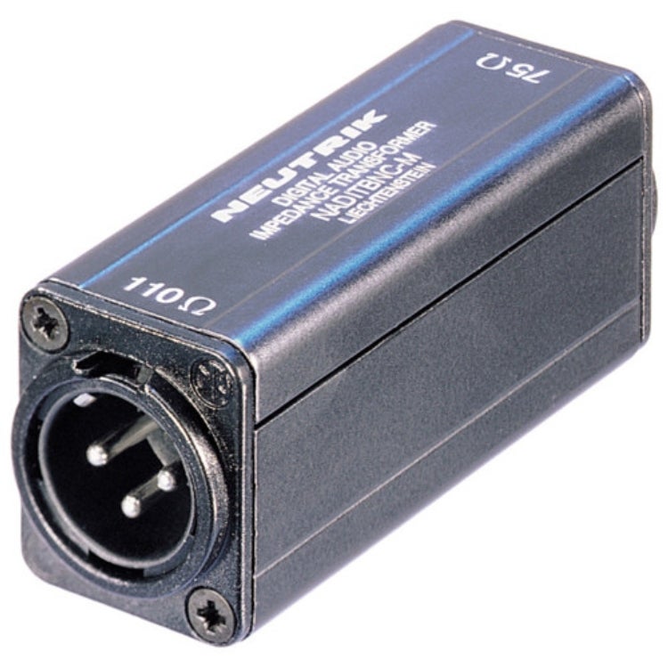 Neutrik NADITBNC M adapter XLR male - BNC